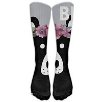 Mama Bear Floral Garland Roar Howling Bears Custom Knee High Socks Football Baseball Long Stockings For Men Women