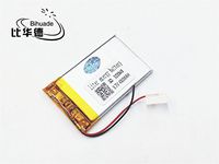 BIHUADE 3.7V 303048 400MAH Lithium Polymer Li-Po Rechargeable Battery for DIY Mp3 MP4 MP5 GPS