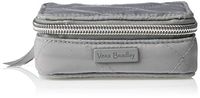 Vera Bradley Women's Performance Twill Travel Pill Case, Tranquil Gray, One Size
