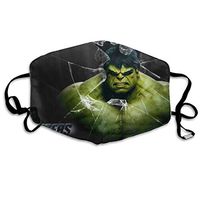 SSUJ7 Hulk Men Women Adjustable Earloop Mouth Guard Anti-Dust Washable Reusable Mouth Guard for Kids Teens Adults Anti Pollution,Anti-smog