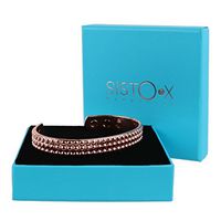 SISTO-X Slim Magnetic Copper Bangle/Bracelet Shiny Disc Design by Sisto-X® Health Strength 6 Magnets