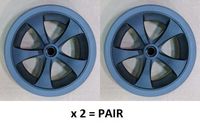 Front Wheels (Pair) 8"" Grey for NOVA 330/332/348/349/352 Starting SER # for 330B: 1103330B0