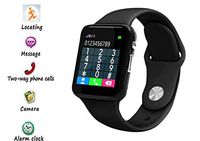 Zopsc Phone Call Watch for Kids Activity Tracking Anti Lost Smart Watch Bluetooth Wristwatch, Support SIM/TF Card, for Android and iOS(Black)