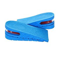 Merryshop Unisex 2-Layer 5CM Increase Invisible Elevator Taller Height Half Shoes Insole