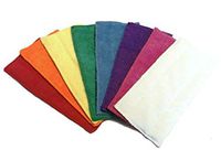 Set of 8 Reusable Microfiber Mop Pads- Compatible with Swiffer WetJet- Rainbow Color Combo
