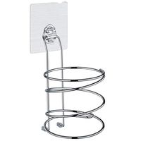 RJJX Home Hair Dryer Storage Rack Family Bedroom Bathroom Stainless Steel Bathroom Wall Hanging Storage Rack