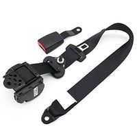 LRWSB Automatic Retractable 3-Point Seat Belt with Coiler for Forklift Bus Rv Van Golf Cart Travel