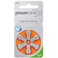 90 X Size P13 Powerone Hearing Aid Batteries