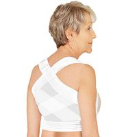 Lightweight Sweat-Free Posture Support, White, Large - Made in The USA