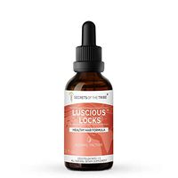 Luscious Locks Alcohol Extract, Glycerite Amla,Hibiscus, Stinging Nettle, Horsetail, Reishi Mushroom, Oatstraw. Tincture, Herbal Extract Healthy Hair Formula 2 oz