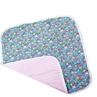 Salk Company Carefor Deluxe Designer Print Reusable Underpad 32" X 36", Floral Print Printed Top She