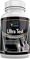 Ultra Test Powerful Natural Male Enhancing - Testosterone Booster - Increase Stamina, Size & Energy - Fast Acting & Long Lasting Energy (60 Tablets)