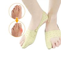 Elastic Bunion Corrector,Adjustable Foot Care Tool Big Foot Bones Toe Separator Hallux Valgus,Great for Bunion Pain and Correction,Super Thin,1 Pair