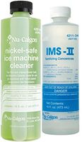 Nu-Calgon 428734 Ice Machine Cleaner 16 oz and Ice Machine Sanitizer, No Rinse, 1 Pint - Cleaning and Sanitizing Bundle