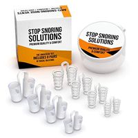 Anti Snoring Chin Strap with Nose Vents Plugs, Snore Stopper Snoring Solution Devices, Stop Night Mouth Guard Bruxism Breathing, Aids Snore Reducing Bastion, Snore Stopper Mouthpiece Reduce Snoring