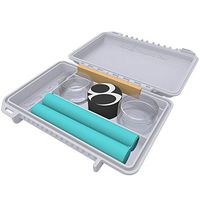 STR8 Brand - Smoking Roll Kit Mini, Watertight, Smell Proof, Lockable, Travel Case (Grey)