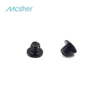 Screws 50pcs Laptop Notebook HDD Hard Drive Caddy Harddisk Screw Phillips Flat Wafer Head Black Zinc M3 x 3mm