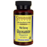Swanson Wild Shrimp Glucosamine 500 Milligrams 90 Capsules