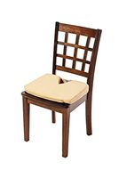 CareActive Coccyx Wedge, Velour Cover, Memory Foam- Color Tan
