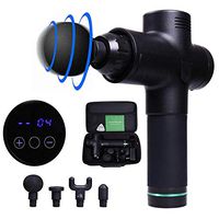 AltraTech Massage Gun 20 Speeds Deep Tissue Percussion Portable Handheld Electric Body Massager, for Athletes