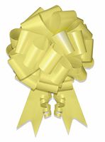 Nicky Bigs Novelties 10-8" Yellow Pull Bow Pew Bows Wedding Decorations Wrap