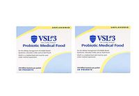 VSL#3 Unflavored Powders | 450 Billion CFU - Probiotic Medical Food for The Dietary Management of Ulcerative Colitis (UC) - 2 Pack