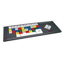 Big Keys Plus Keyboard ABC Colored Keys (Multi-color) for PC