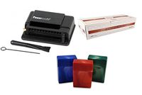 Powermatic Mini Black Cigarette Injector Machine + Free Zico Tube, 3 pk FESS Cigarette Case