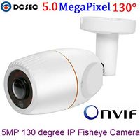 5MP IP Camera POE 130 Degree Wide Angle Fisheye Lens 5.0MP Mini IP Camera Onvif Outdoor Night Vision IR LEDs p2p CCTV Camera Video Surveillance