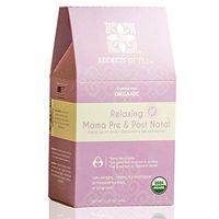 Relaxing Mama Tea | Pregnancy Tea for Anxiety Relief | Safe While Breastfeeding USDA Organic Stress Relief Tea, Helps with Better Sleep- 40 Servings