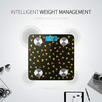 Bluetooth Body Weight Scale Cartoon Delicious Gourmet Chicken Feet Bodyweight Scale Body Fat Composition Monitor Analyzer with Smartphone App for Body Management-396 Lbs