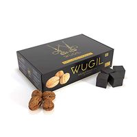 Natural Hookah Shisha Coals from Walnut Charcoal Organic Coal 80 Cubes