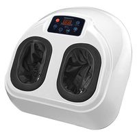 Lzour Shiatsu Feet Massager,Electric Foot Massage Machine with 5 Modes 5 Massage Intensity,Heat Function,Deep Kneading Massager for Home Office