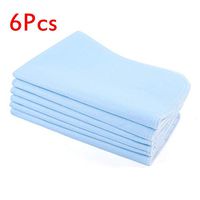 6Pcs Reusable Washable Bed Pads Waterproof Incontinence Hospital Underpads