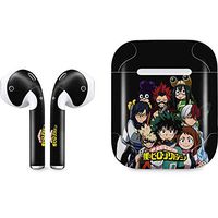 Skinit Decal Audio Skin for Apple AirPods with Lightning Charging Case - Officially Licensed Funimation My Hero Academia Design