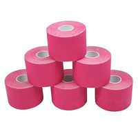 Da.Wa Kinesiology Elastic Tape Rope Sports Physio Muscle Strain Injury Care Tape 4 Rope 5M2.5Cm Red