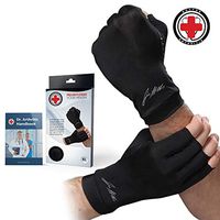 Doctor Developed Copper Arthritis Gloves/Compression Gloves and Doctor Written Handbook -Relieve Arthritis Symptoms, Raynauds Disease & Carpal Tunnel (XL)
