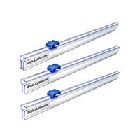 3 Slide Cutter Replacements for Your 24” Plastic Food Wrap Boxes - 26” Long Rails - Direct to You from Our USA Warehouse - Mymicco # 3026