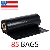 46 Gallon Roll of 85 Extra Strong Contractor Bags on Roll, 2.75MIL Durable, Puncture Resistant, MADE IN USA, 37 X 43