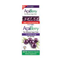 Acai, 1000 mg, 60+15 Vcaps (Pack of 3)