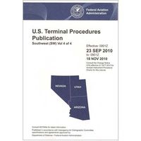 FAA IFR Terminal Procedures Bound Southwest (SW-4) Vol 4 of 4 (Always Current Edition)