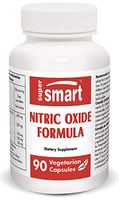 Supersmart - Nitric Oxide Formula - A Major Supplement for Cardiovascular Health, Sexual Function and Immunity | Non-GMO - 90 Capsules.