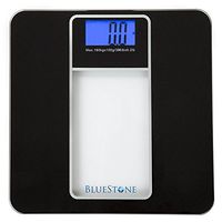 Deluxe Precision Glass Bathroom Scale with Digital LCD Display