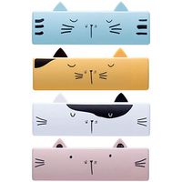 Yameeta Mini Lint Roller（4pcs） Reusable Foldable Portable Washable Sticky Lint Roller - Best for Cat and Dog Fur Removal from Clothes (4 Color)