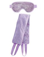 Verona Summer Hot and Cold Therapeutic Relaxation Eye Mask and Body Wrap Neck Wrap Multifunctional Gel Pack (Violet)