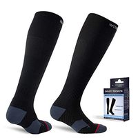 Wonder Young Graduated Compression Socks Men Women 20-30mmHg,Knee High Circulation Support Socks for Running,Athletic,Medical,Nursing,Travel