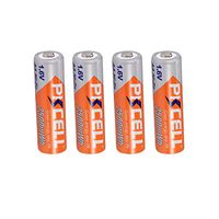NiZn AA 2500mWh 1.6V High Voltage Rechargeable Batteries 4PC