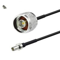 4G LTE Modem Antenna Extension Adapter Cable TS9 Male to N Male RG174 Cable 3m