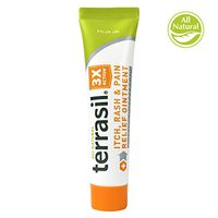 Itch and Rash Cream –All Natural for Grovers Disease Erythrasma Intertrigo Pruritus ANI Miliaria Poison Ivy Oak Sumac Bug Bites Fast Acting 100% Guaranteed by Terrasil