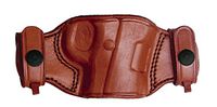 Tagua Ruger LC9 with Crimson Trace Laser Quick Draw Belt Snap Holster, Brown, Left